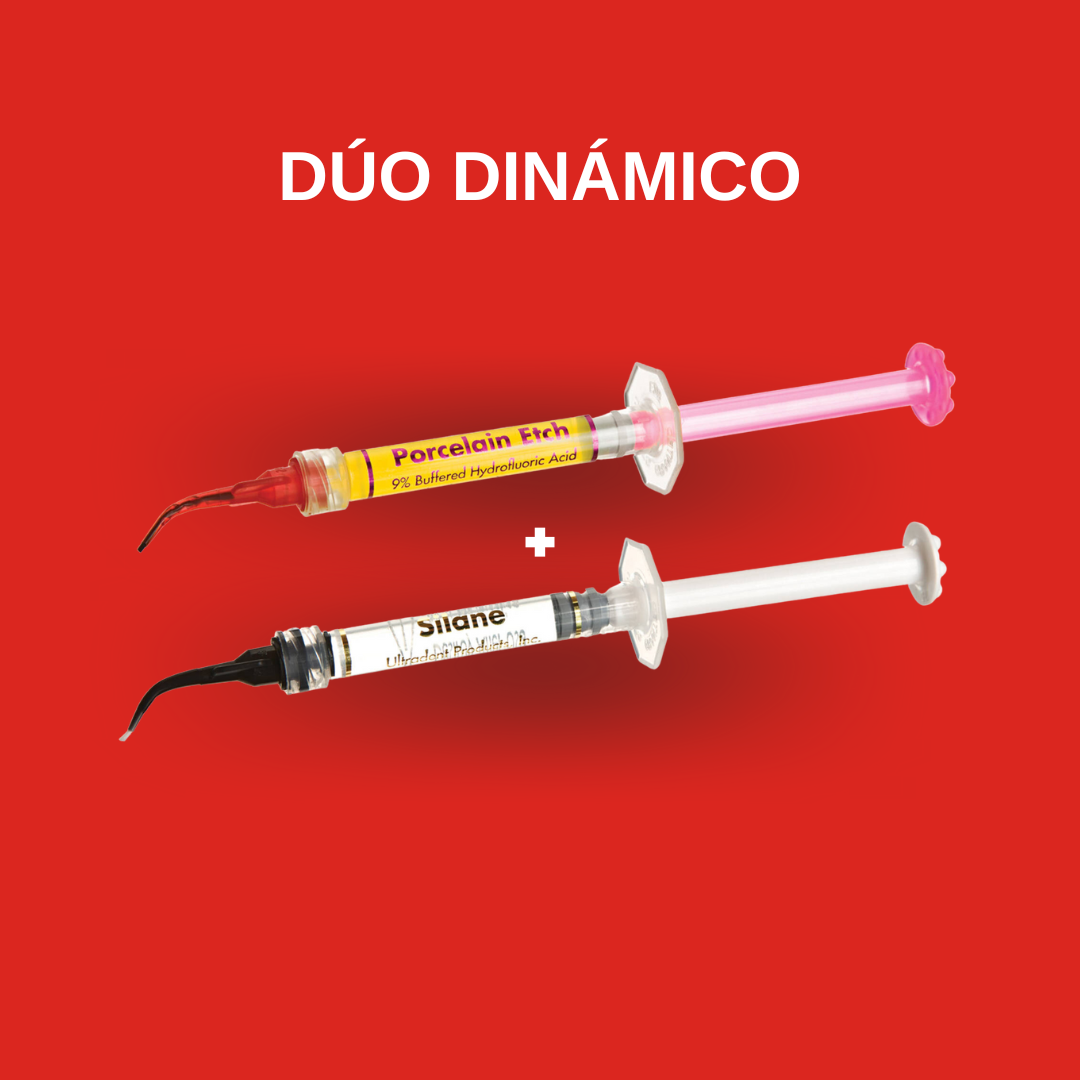 DÚO DINÁMICO (PORCELAIN ETCH + SILANO)